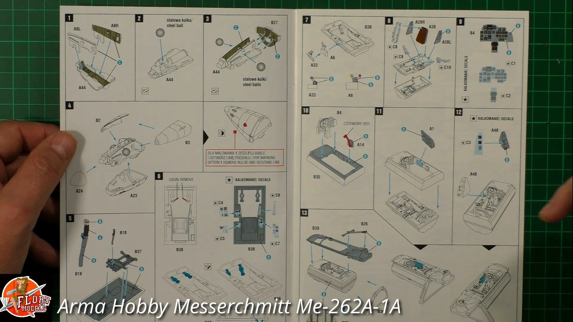Arma Hobby 1/72 Messerschmitt Me-262A-1A Review — Flory Models